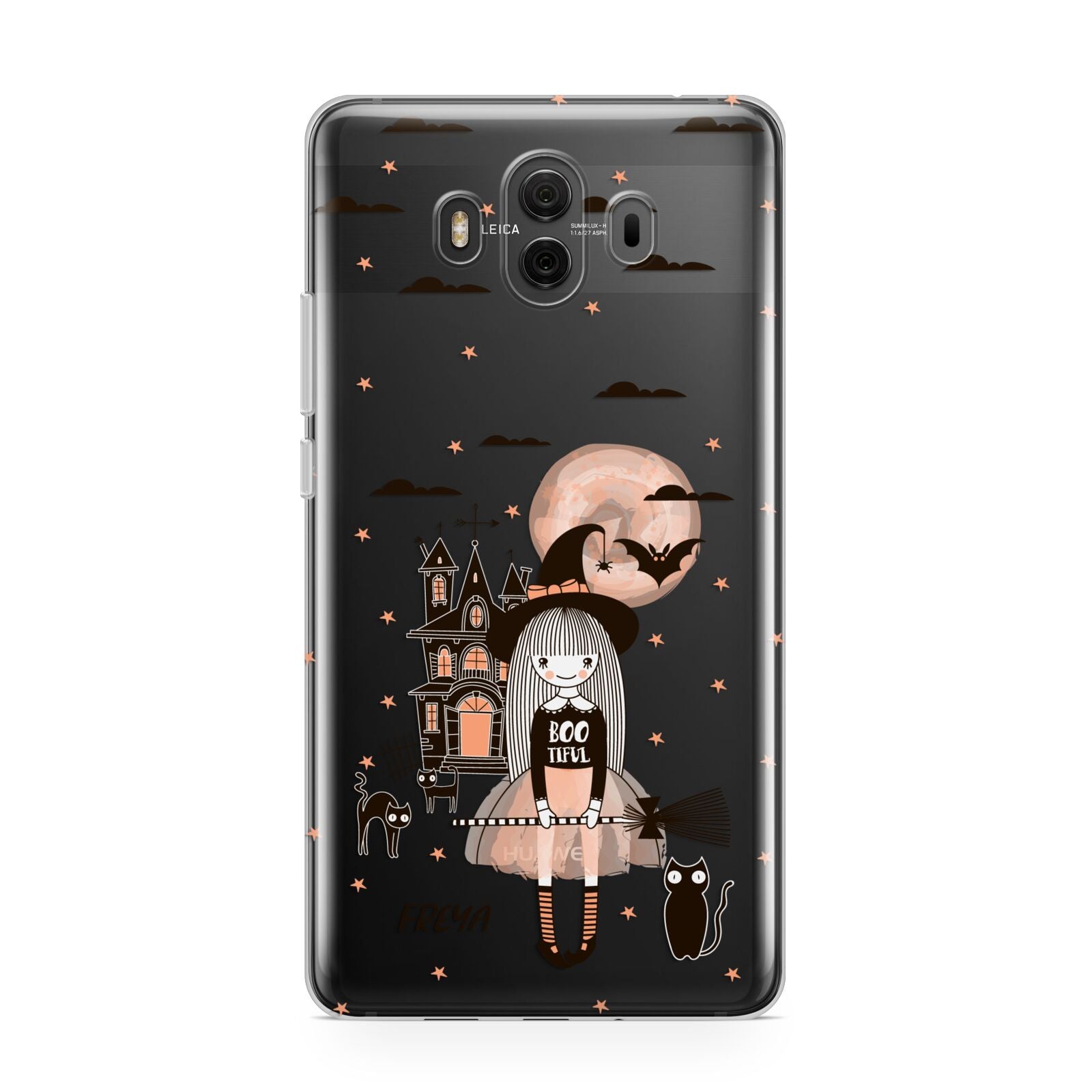 Girl Witch Huawei Mate 10 Protective Phone Case