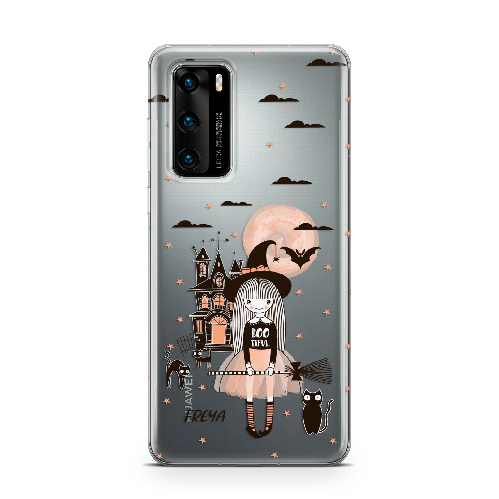 Girl Witch Huawei P40 Phone Case