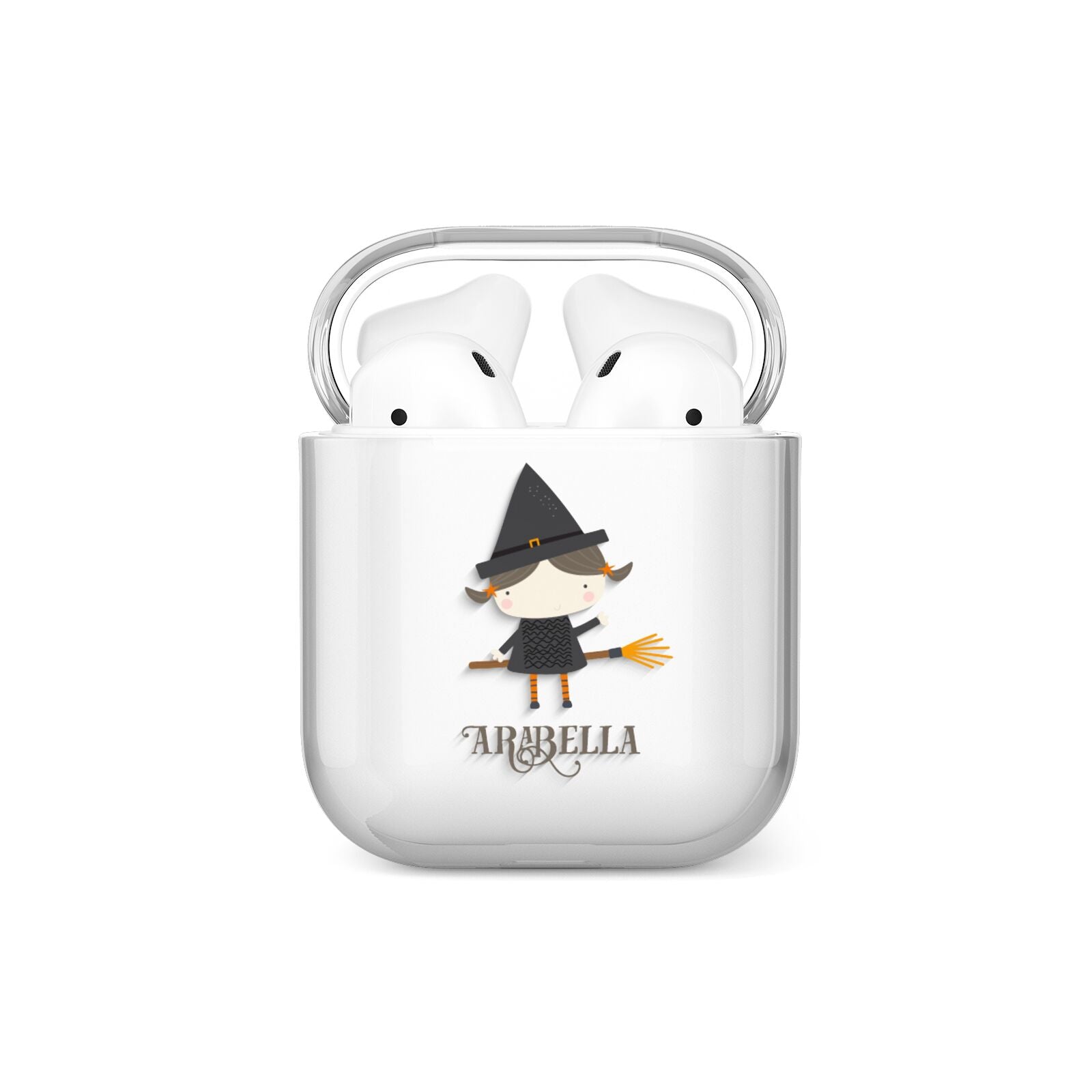 Girl Witch Personalised AirPods Case