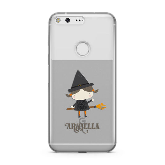 Girl Witch Personalised Google Pixel Case