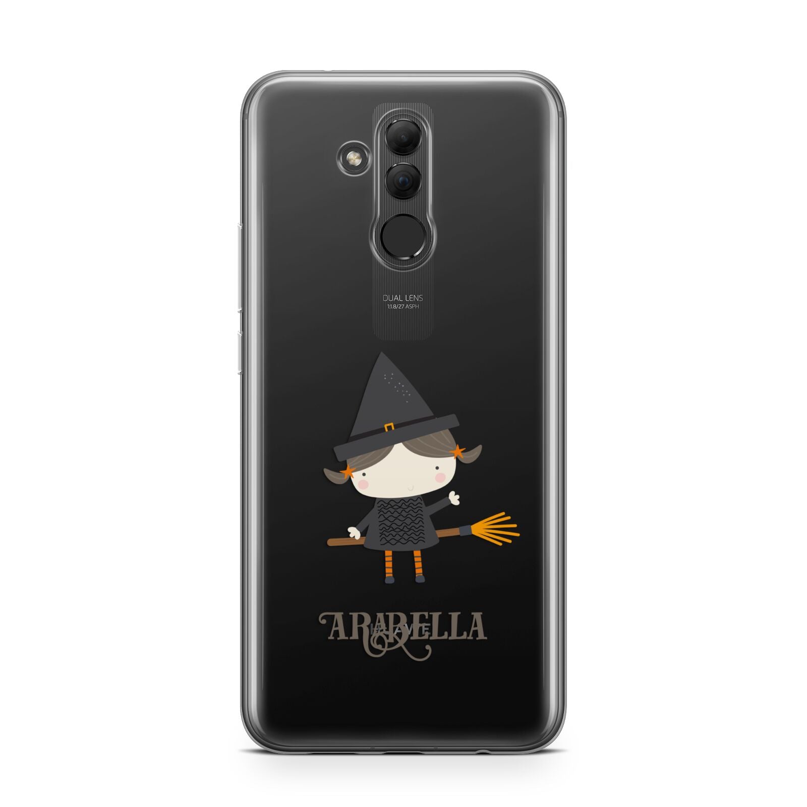 Girl Witch Personalised Huawei Mate 20 Lite