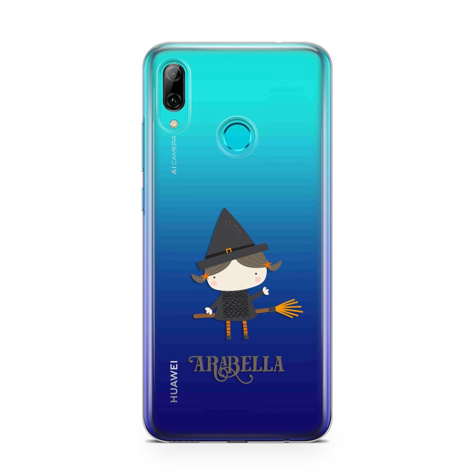 Girl Witch Personalised Huawei P Smart 2019 Case