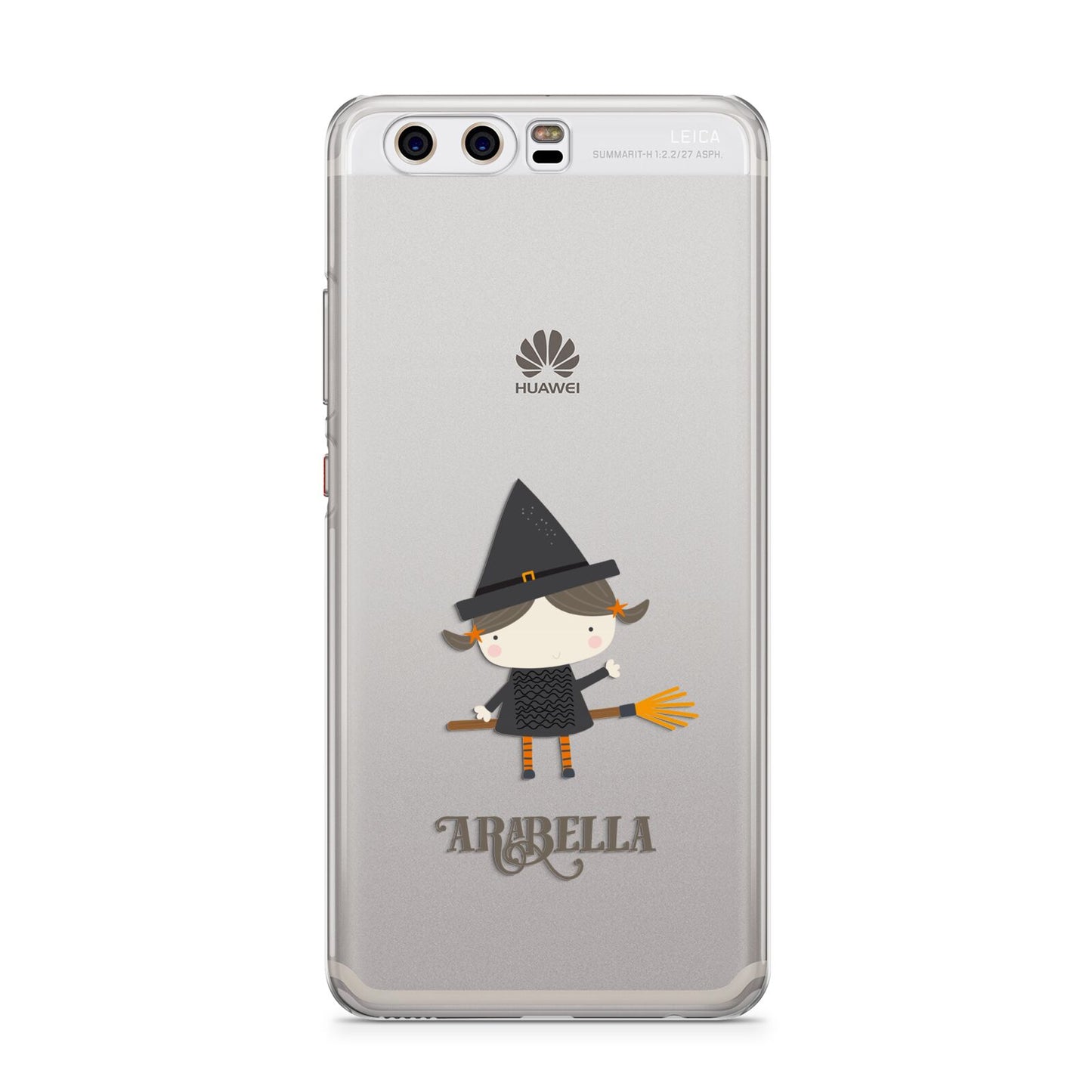 Girl Witch Personalised Huawei P10 Phone Case