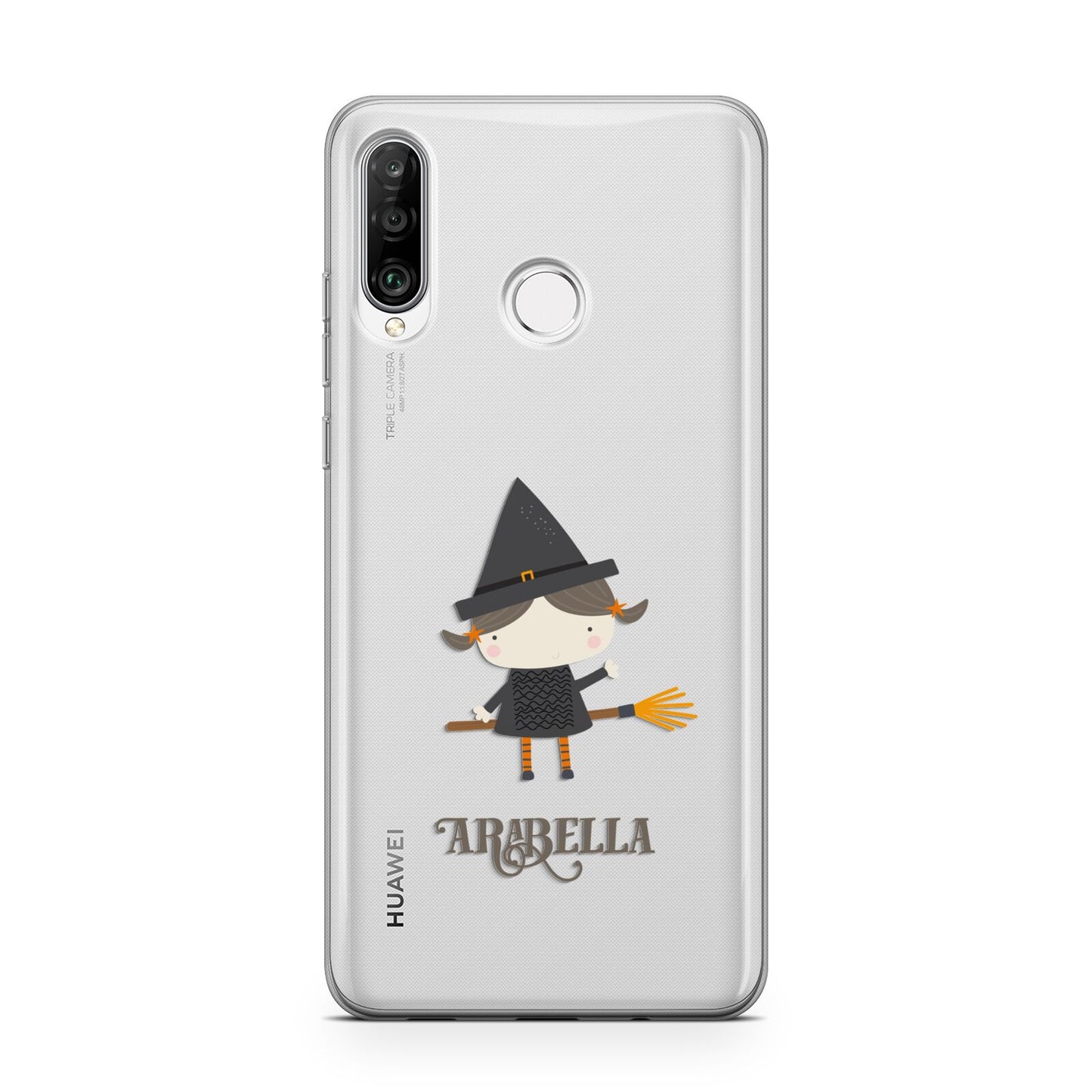 Girl Witch Personalised Huawei P30 Lite Phone Case