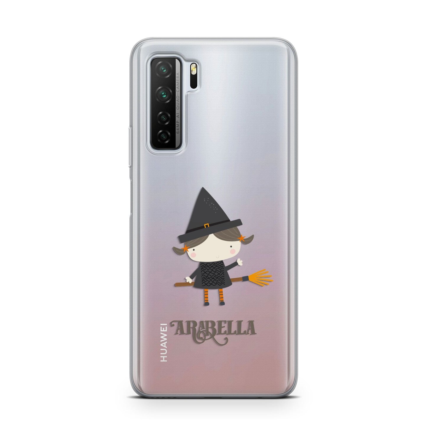 Girl Witch Personalised Huawei P40 Lite 5G Phone Case