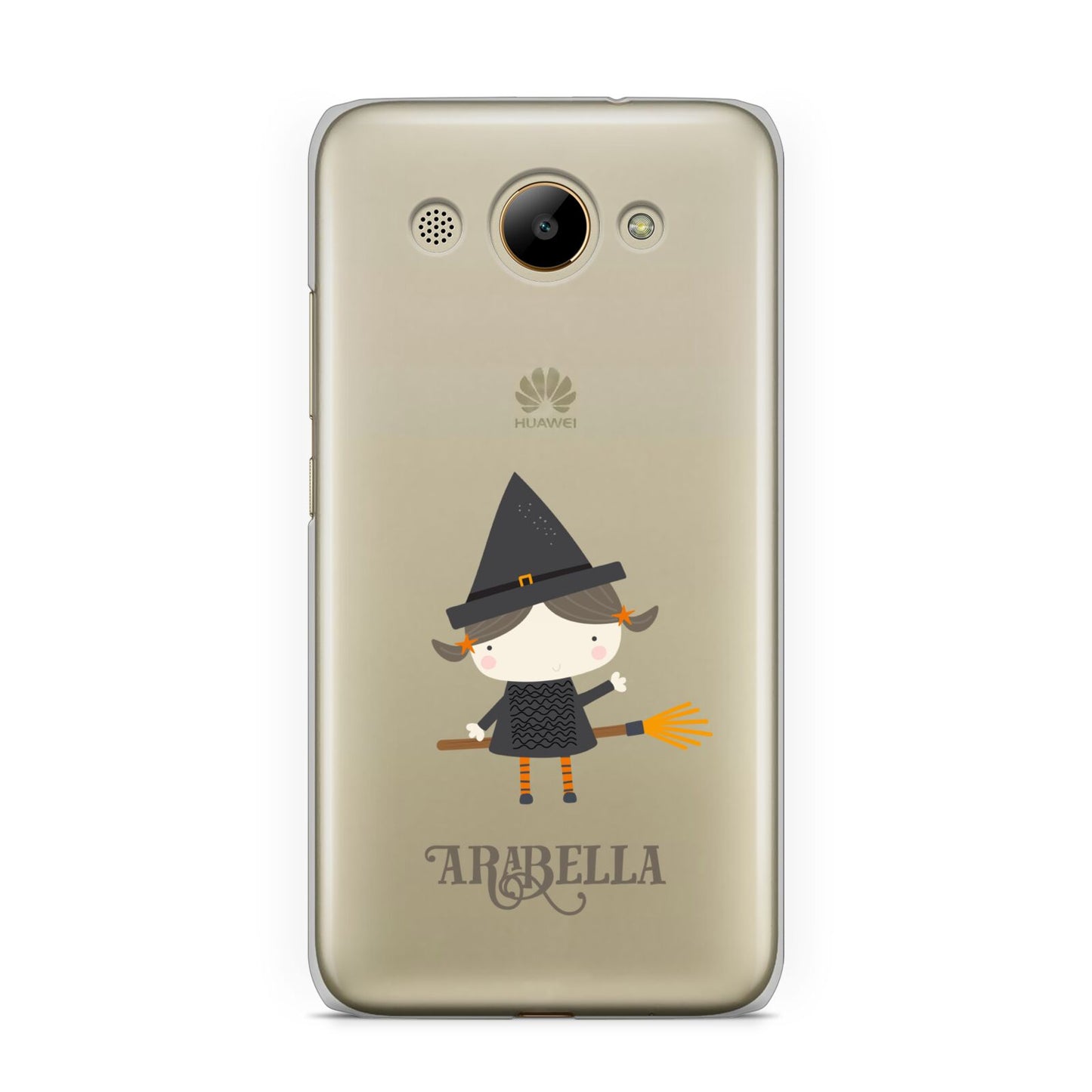 Girl Witch Personalised Huawei Y3 2017