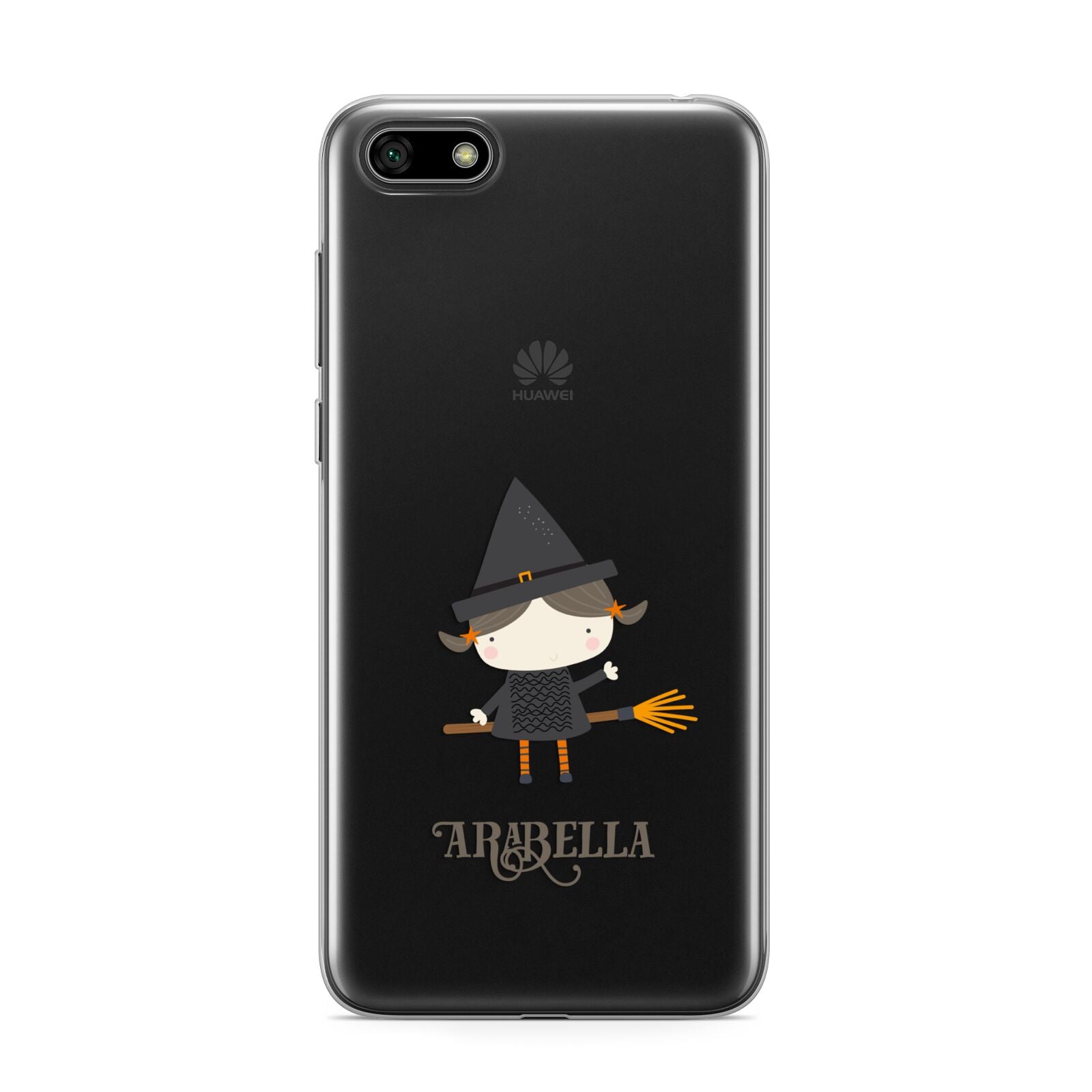 Girl Witch Personalised Huawei Y5 Prime 2018 Phone Case