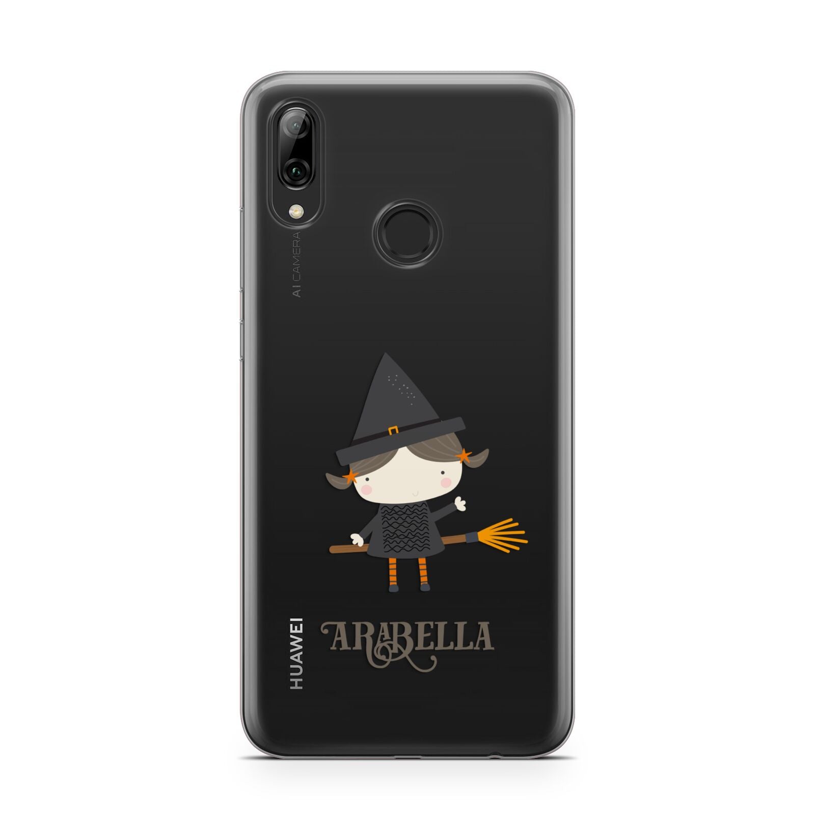 Girl Witch Personalised Huawei Y7 2019