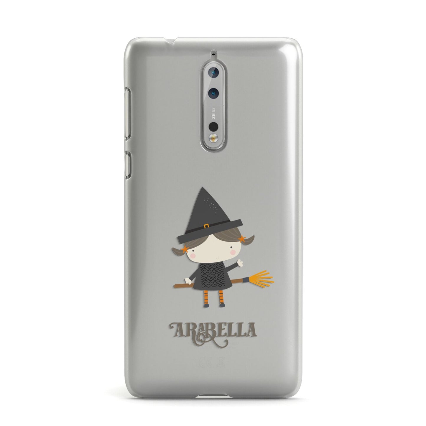 Girl Witch Personalised Nokia Case