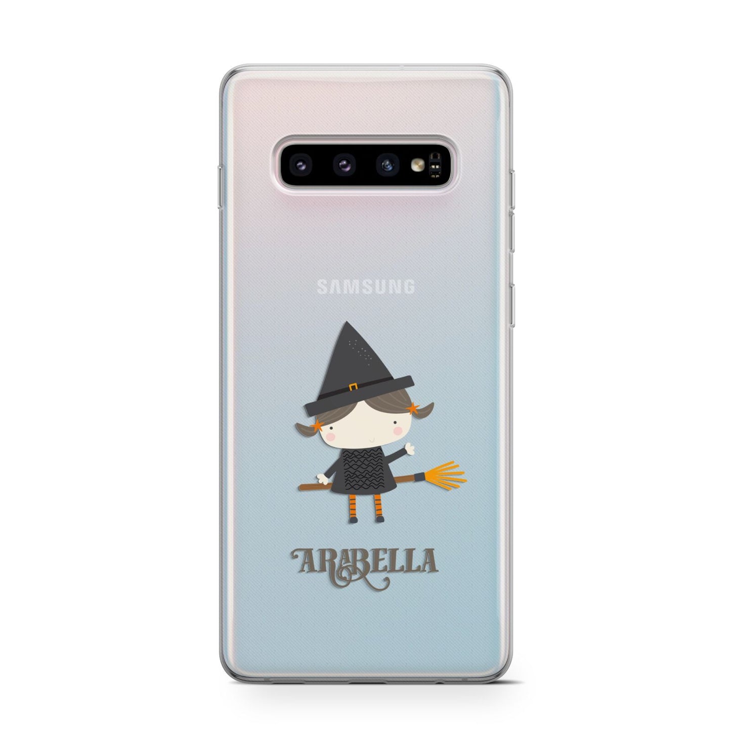 Girl Witch Personalised Protective Samsung Galaxy Case