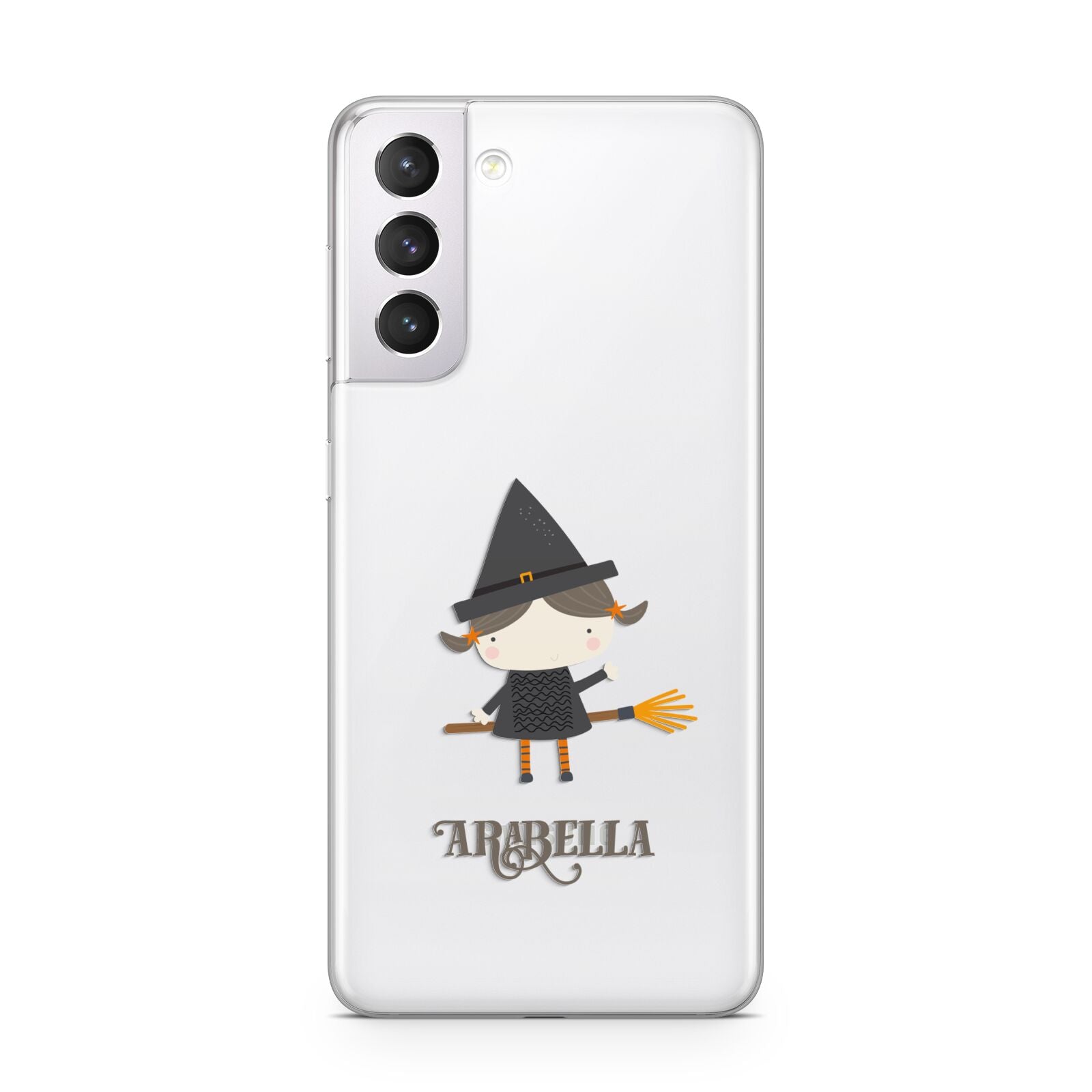 Girl Witch Personalised Samsung S21 Case