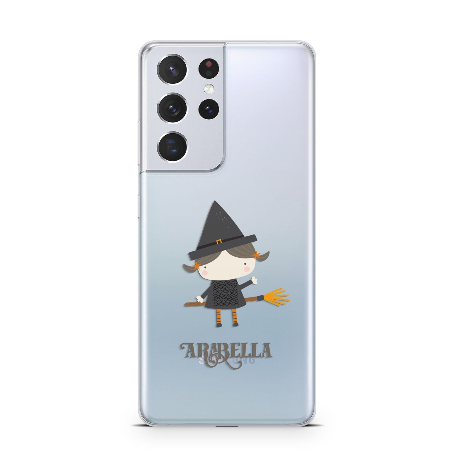 Girl Witch Personalised Samsung S21 Ultra Case