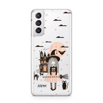 Girl Witch Samsung S21 Case