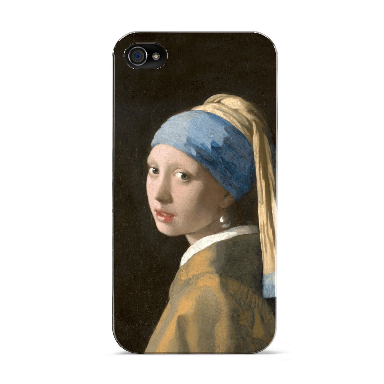Girl With A Pearl Earring By Johannes Vermeer Apple iPhone 4s Case