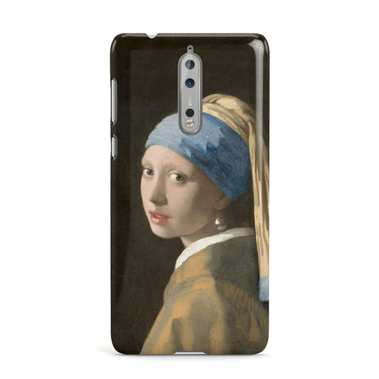 Girl With A Pearl Earring By Johannes Vermeer Nokia Case