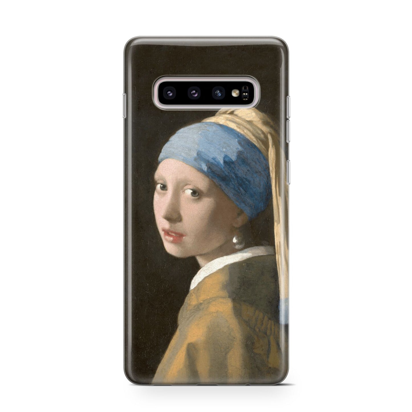 Girl With A Pearl Earring By Johannes Vermeer Protective Samsung Galaxy Case