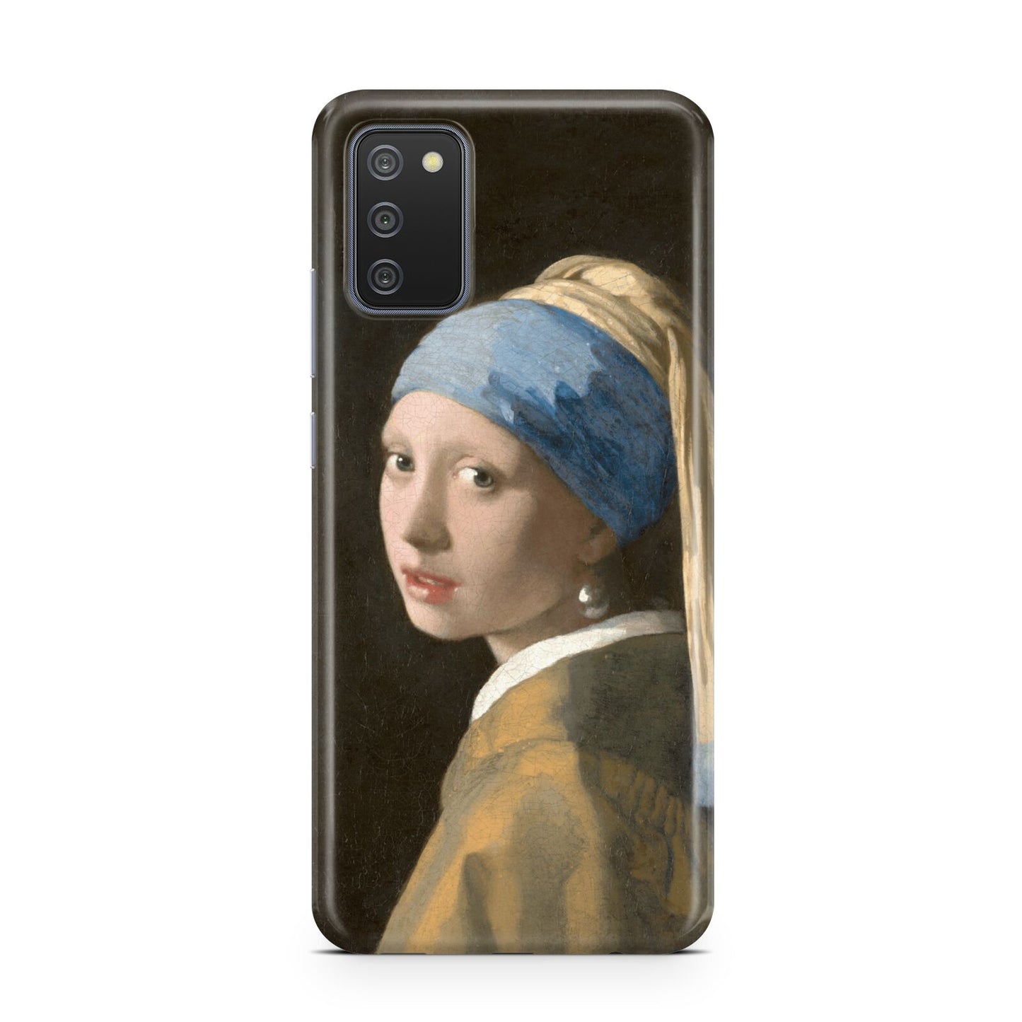 Girl With A Pearl Earring By Johannes Vermeer Samsung A02s Case