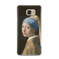 Girl With A Pearl Earring By Johannes Vermeer Samsung Galaxy A5 2016 Case on gold phone