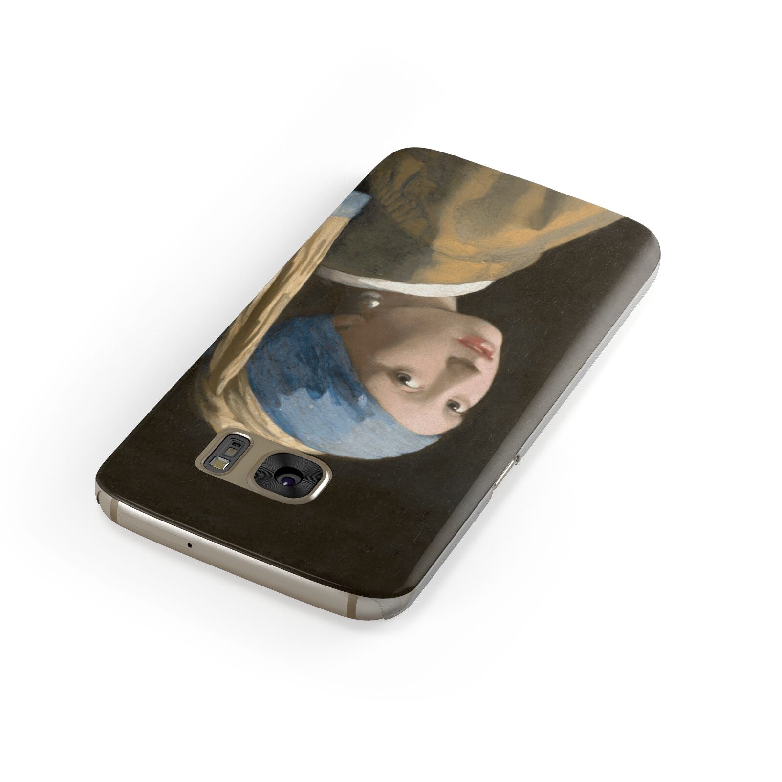 Girl With A Pearl Earring By Johannes Vermeer Samsung Galaxy Case Front Close Up