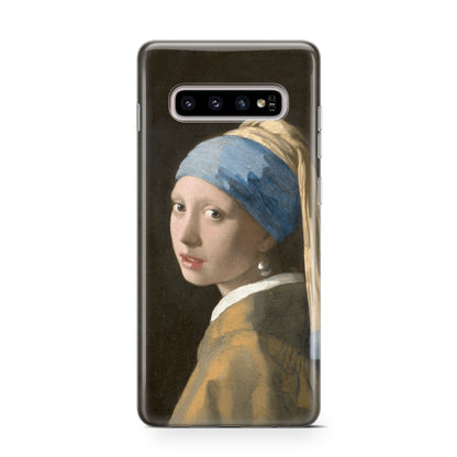 Girl With A Pearl Earring By Johannes Vermeer Samsung Galaxy S10 Case