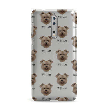 Glen Of Imaal Terrier Icon with Name Nokia Case