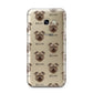 Glen Of Imaal Terrier Icon with Name Samsung Galaxy A3 2017 Case on gold phone