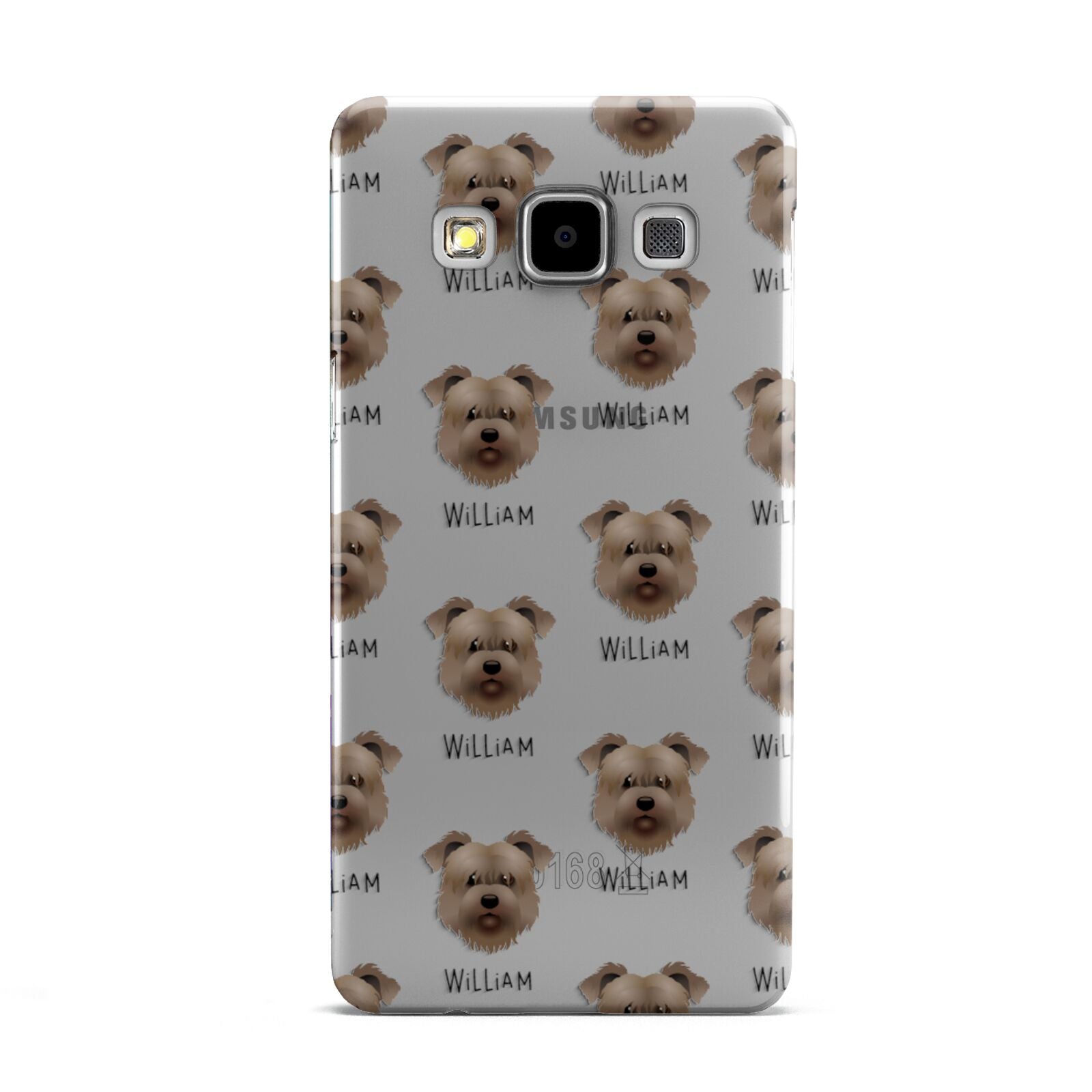 Glen Of Imaal Terrier Icon with Name Samsung Galaxy A5 Case