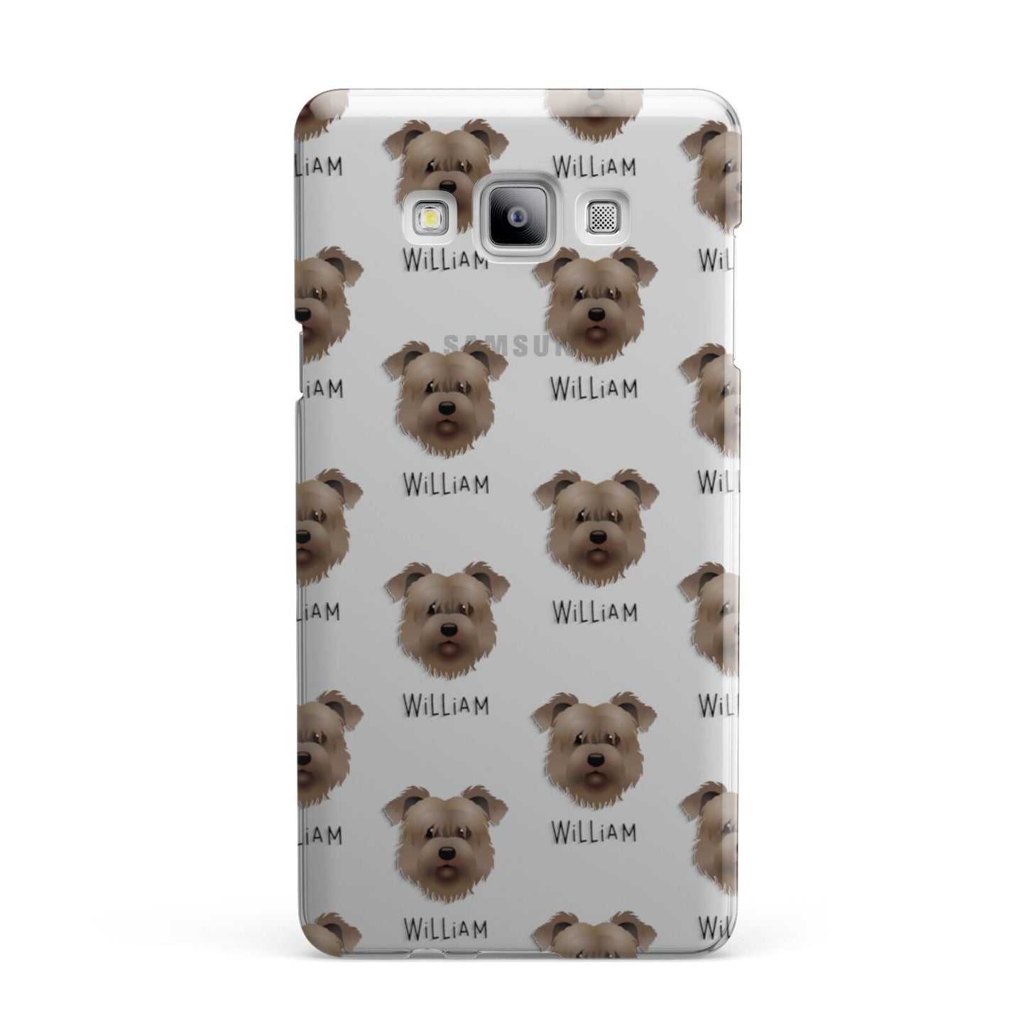 Glen Of Imaal Terrier Icon with Name Samsung Galaxy A7 2015 Case