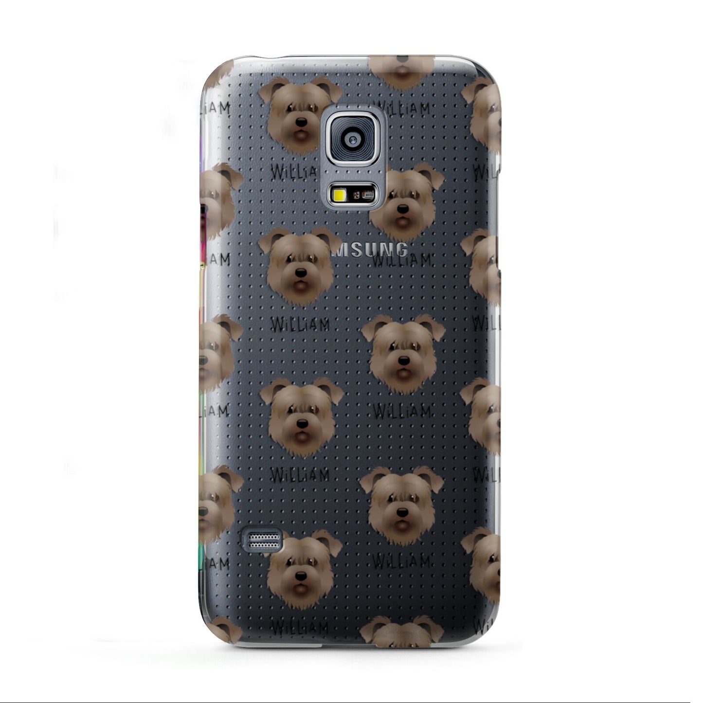 Glen Of Imaal Terrier Icon with Name Samsung Galaxy S5 Mini Case