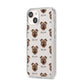 Glen Of Imaal Terrier Icon with Name iPhone 14 Clear Tough Case Starlight Angled Image