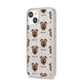 Glen Of Imaal Terrier Icon with Name iPhone 14 Glitter Tough Case Starlight Angled Image
