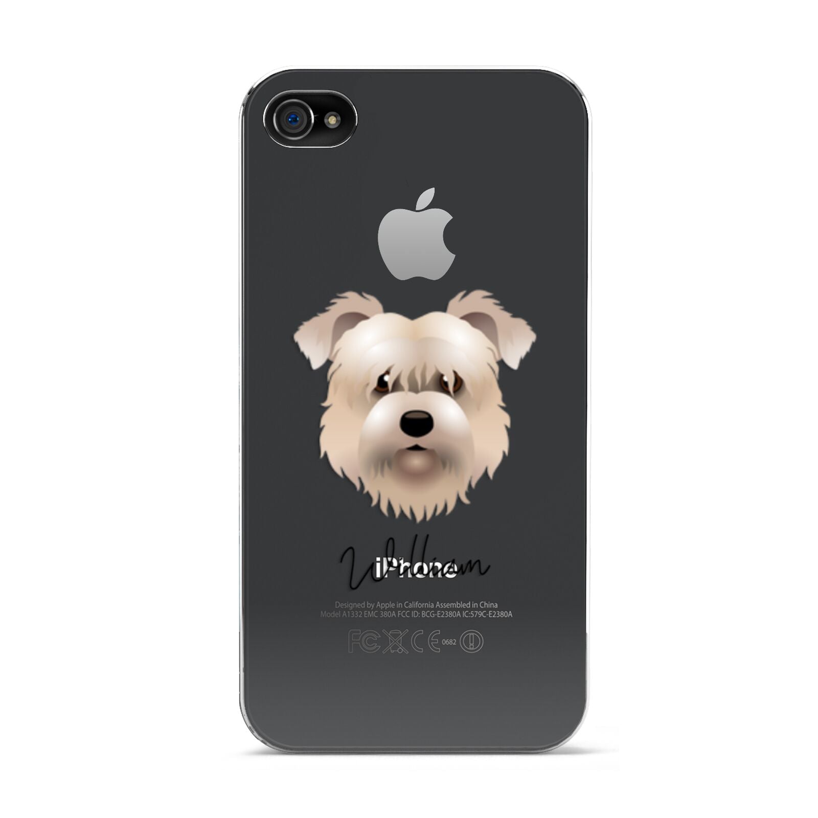 Glen Of Imaal Terrier Personalised Apple iPhone 4s Case