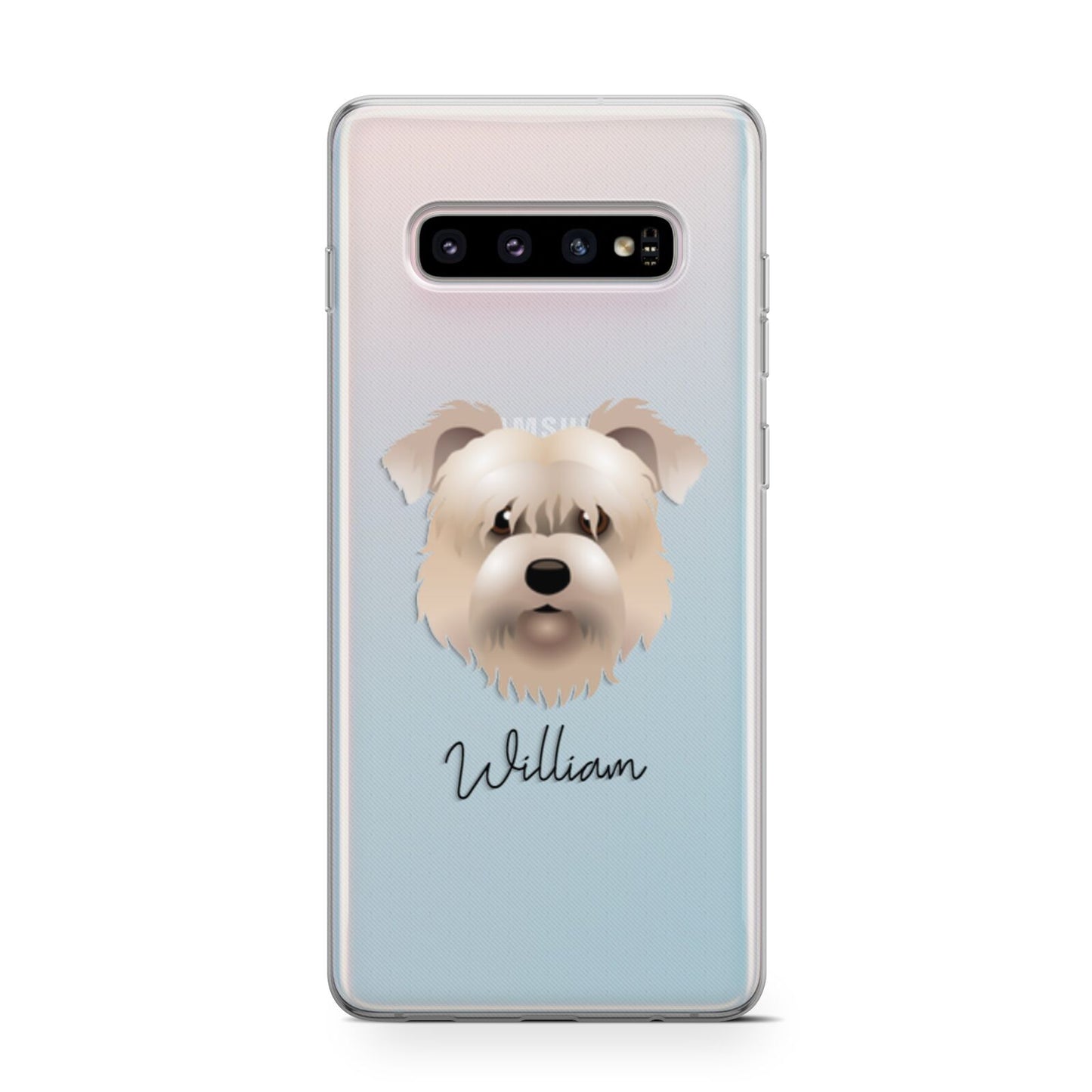 Glen Of Imaal Terrier Personalised Samsung Galaxy S10 Case