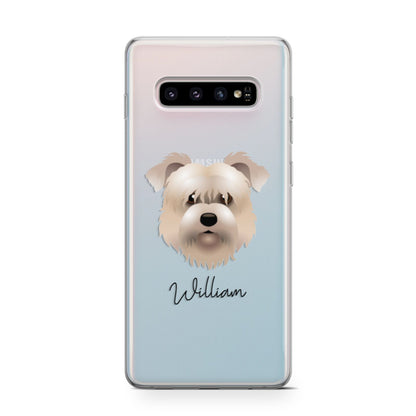 Glen Of Imaal Terrier Personalised Samsung Galaxy S10 Case