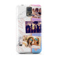 Glitter and Marble Photo Upload with Text Samsung Galaxy S5 Case
