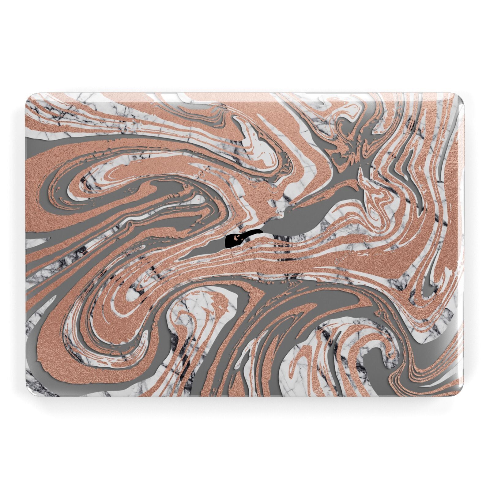 Gold And White Marble Apple MacBook Case