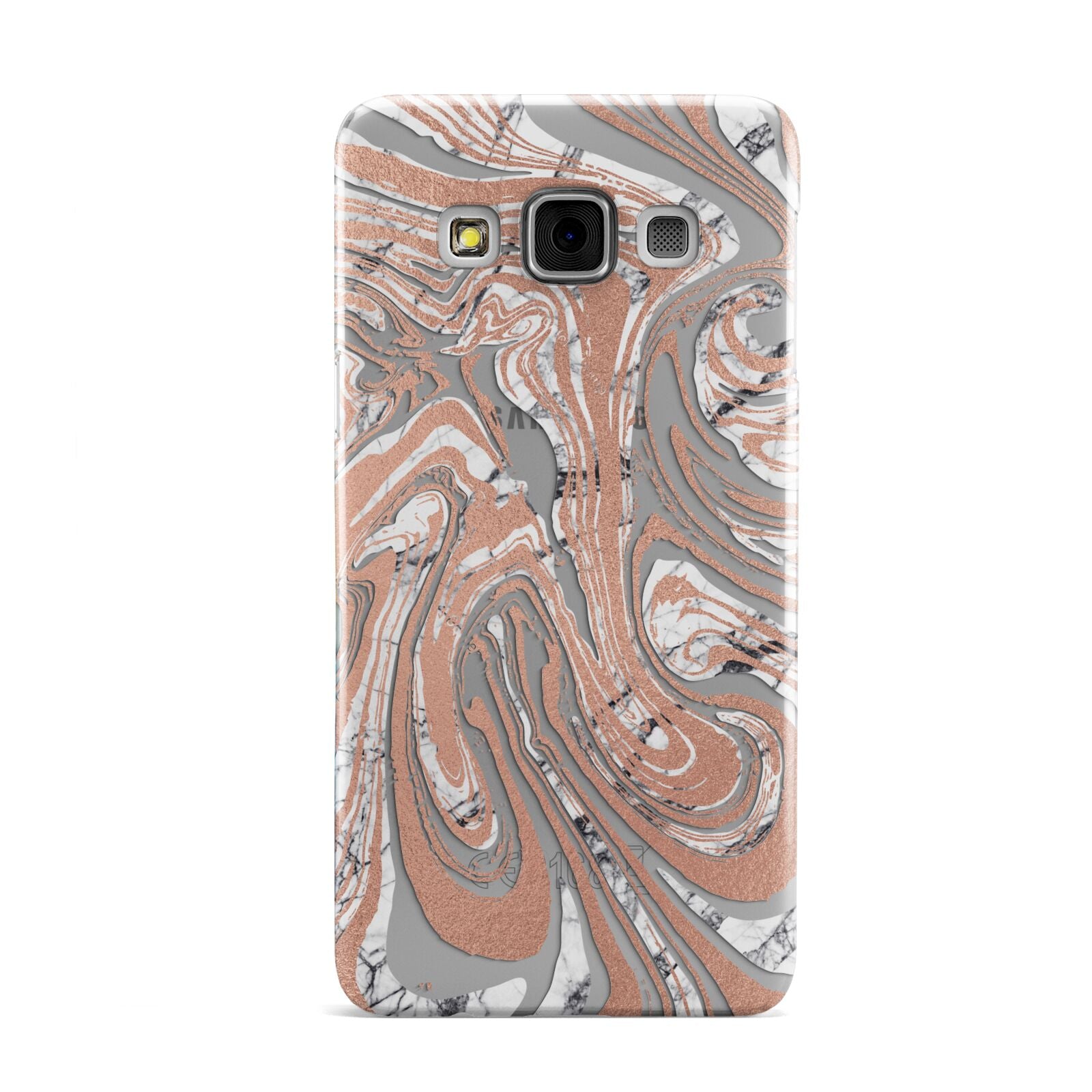 Gold And White Marble Samsung Galaxy A3 Case