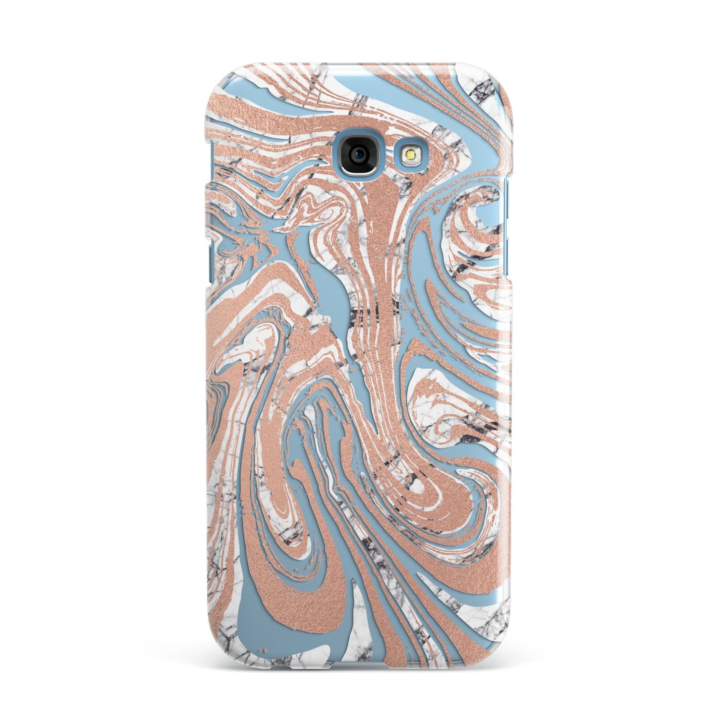 Gold And White Marble Samsung Galaxy A7 2017 Case