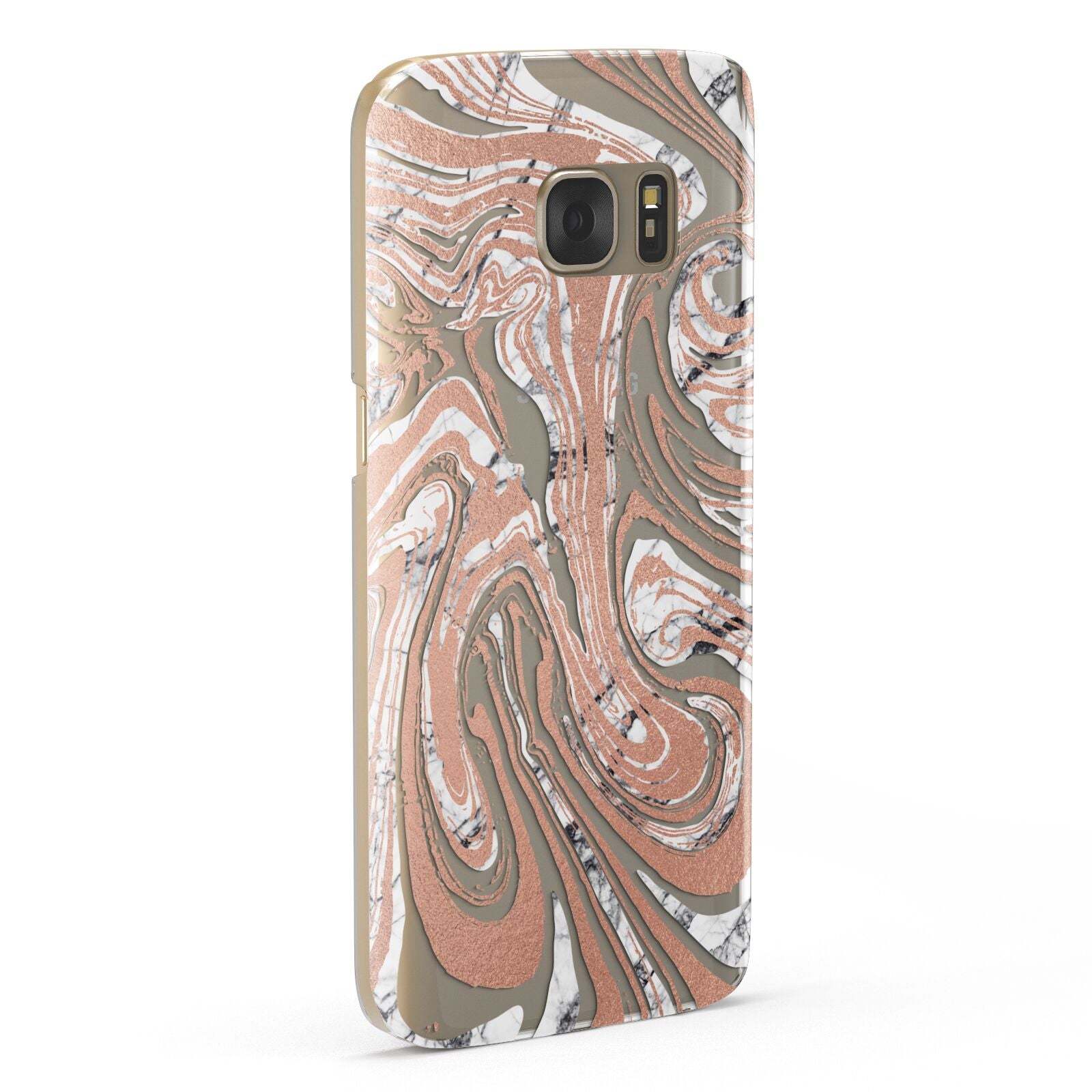 Gold And White Marble Samsung Galaxy Case Fourty Five Degrees