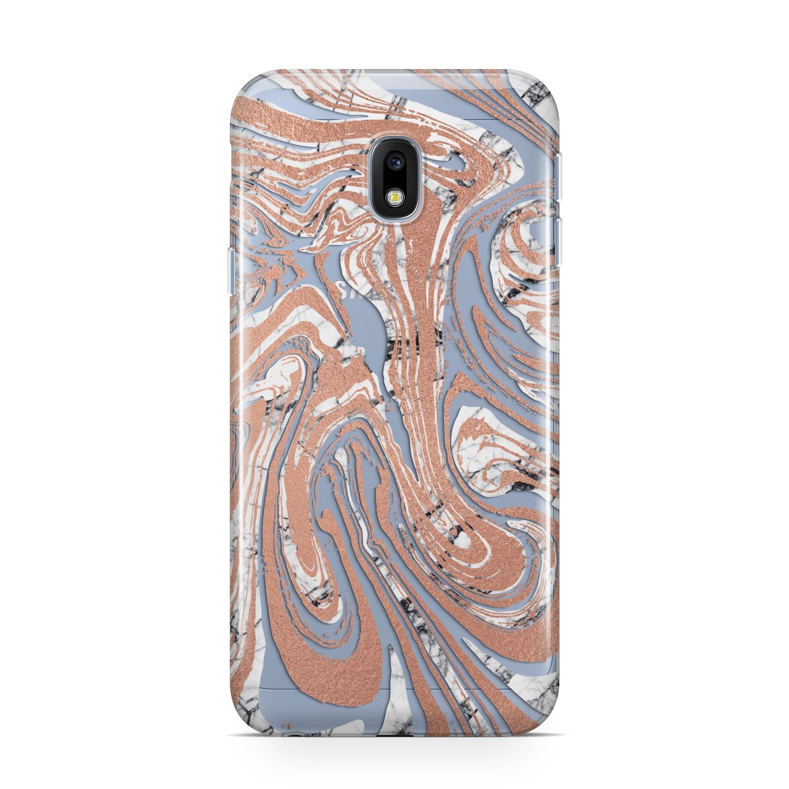 Gold And White Marble Samsung Galaxy J3 2017 Case