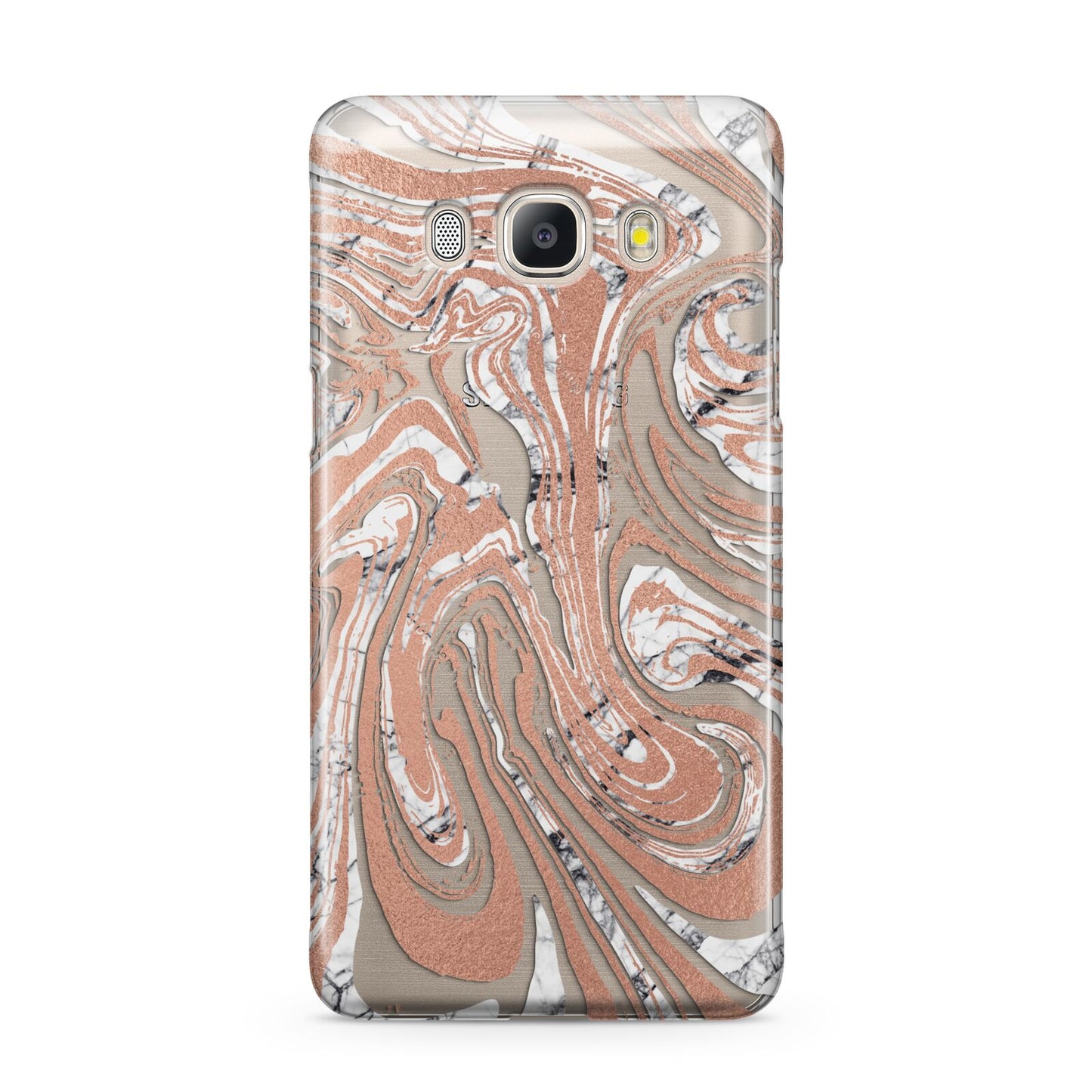 Gold And White Marble Samsung Galaxy J5 2016 Case