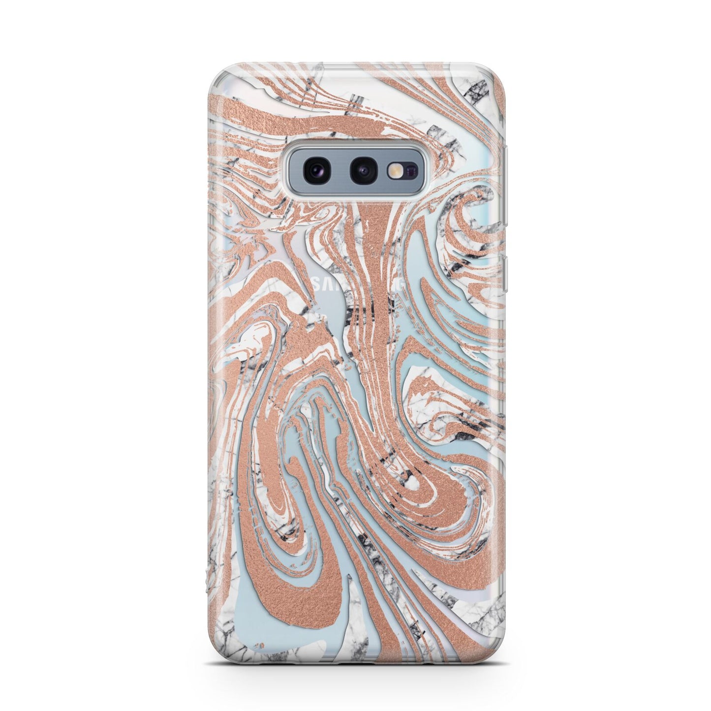 Gold And White Marble Samsung Galaxy S10E Case