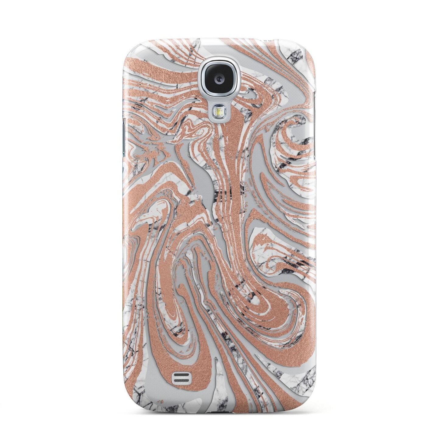 Gold And White Marble Samsung Galaxy S4 Case