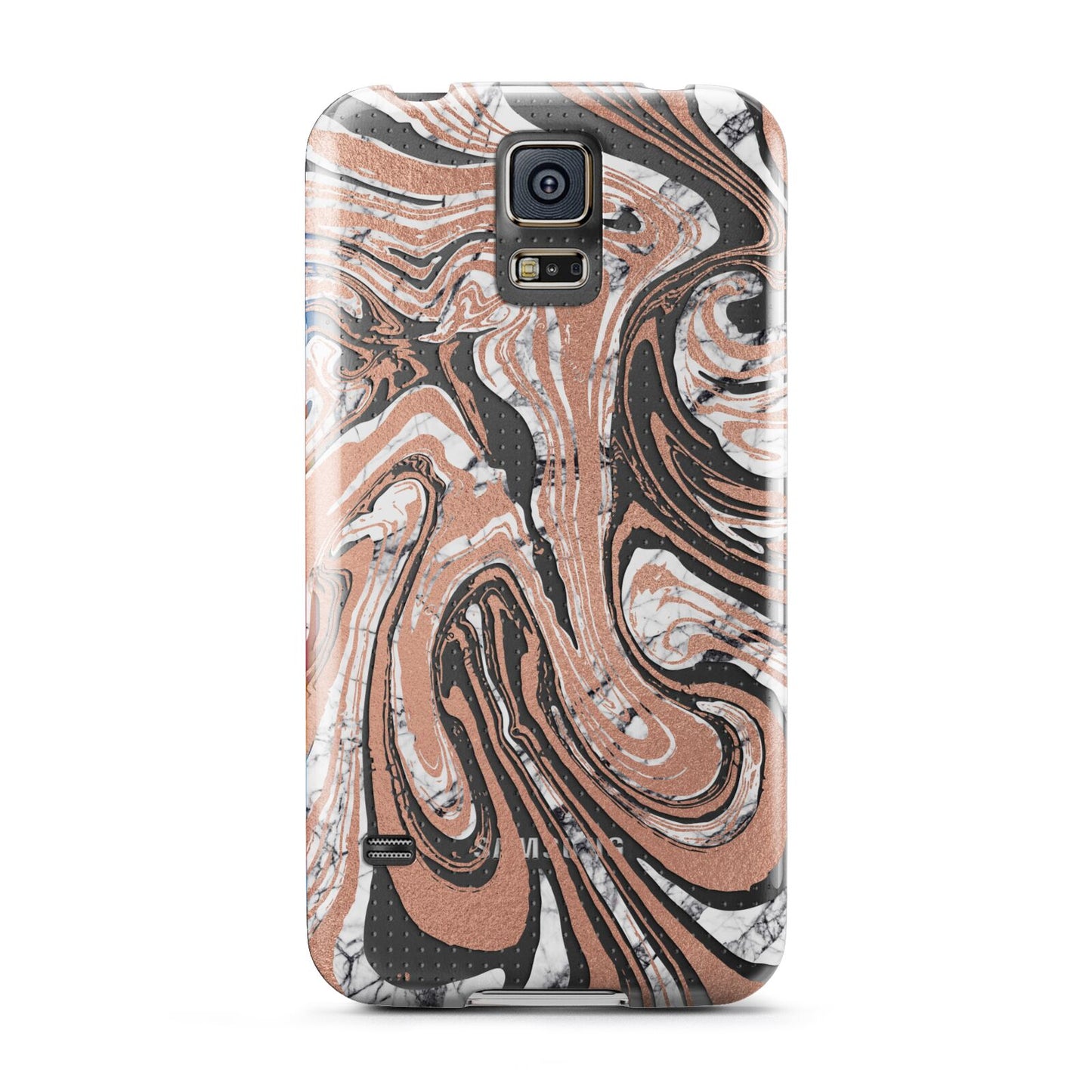 Gold And White Marble Samsung Galaxy S5 Case