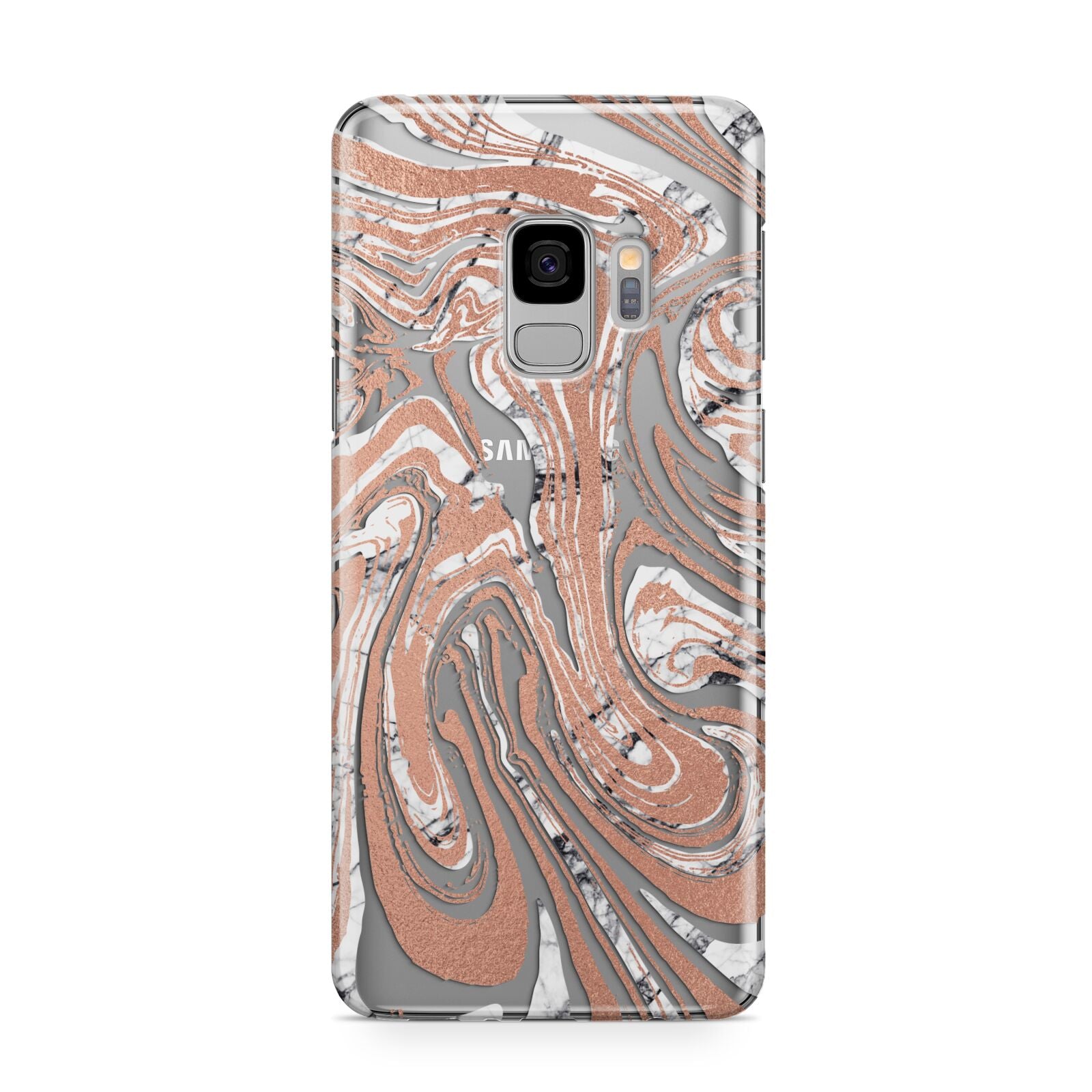 Gold And White Marble Samsung Galaxy S9 Case