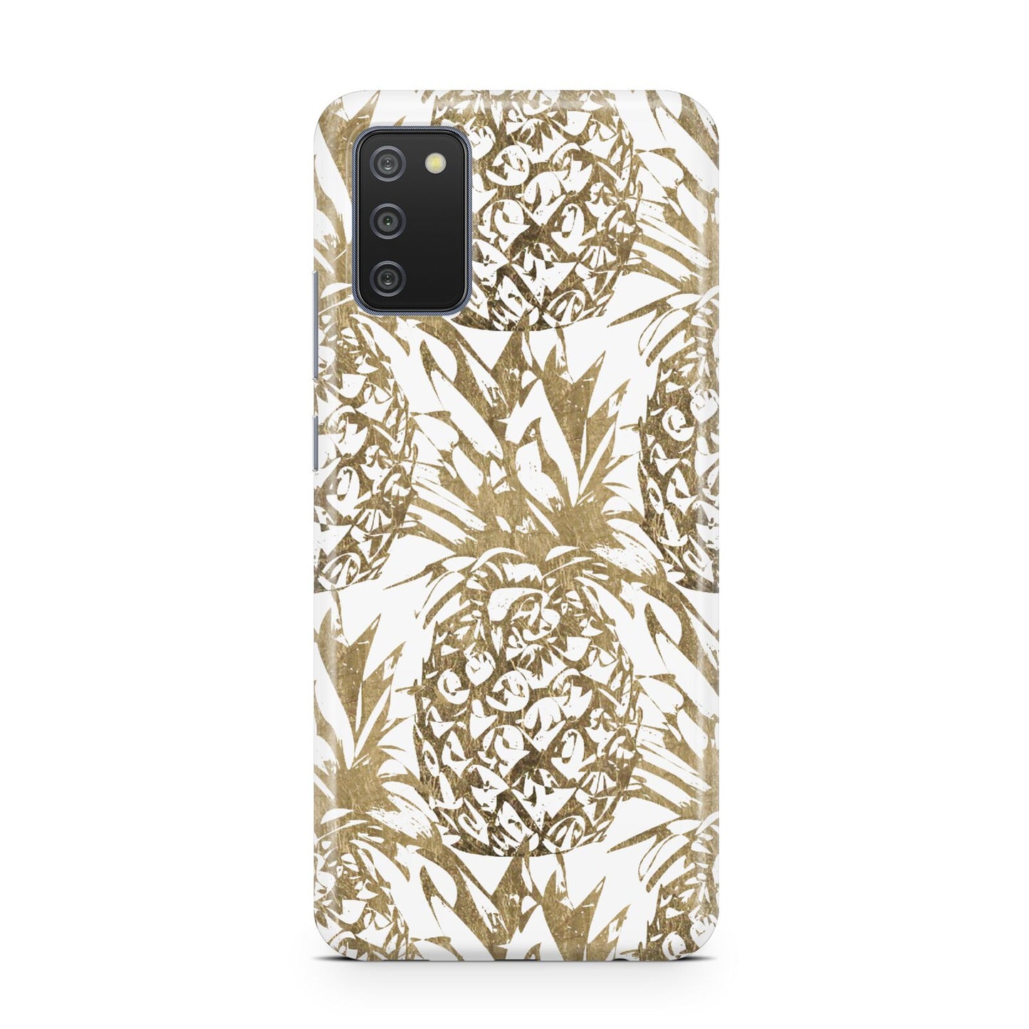 Gold Pineapple Fruit Samsung A02s Case