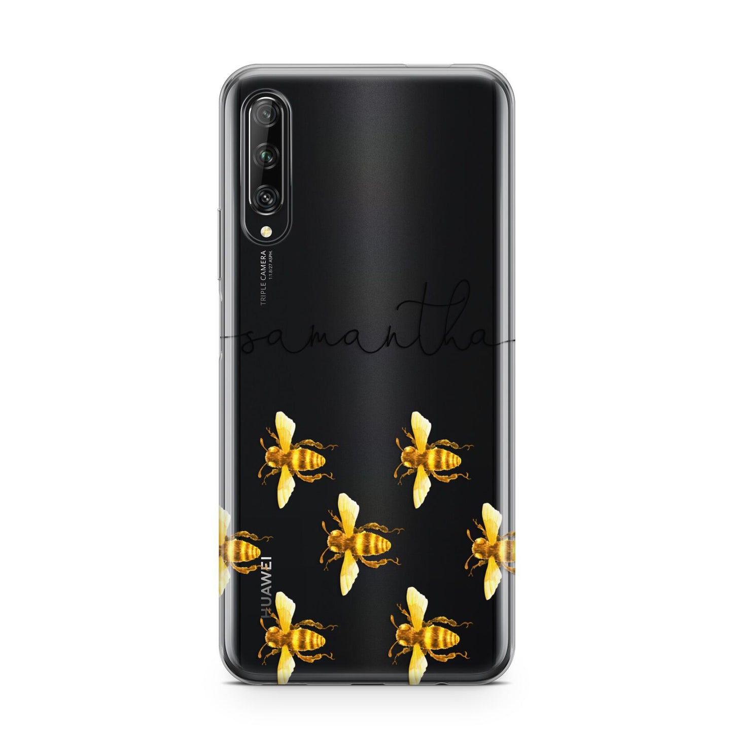 Golden Bees Personalised Name Huawei P Smart Pro 2019