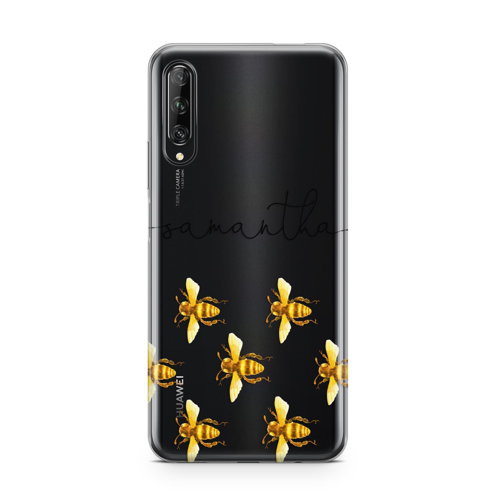 Golden Bees Personalised Name Huawei P Smart Pro 2019