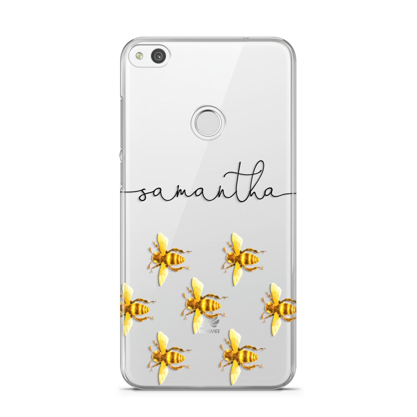 Golden Bees Personalised Name Huawei P8 Lite Case