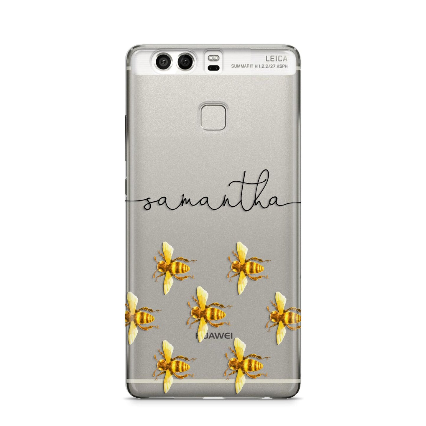 Golden Bees Personalised Name Huawei P9 Case